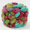 Cojín de Hilo de Bola Grande Manta Tejida a Mano Material para Colcha DIY Cubierta de Manta Hilo con Pompón Cojín Tipo Saco de Frijoles