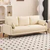 Sofá de luxo leve para salas pequenas, sofá simples de dois ou três lugares para apartamentos, lojas de roupas, imóveis para aluguel, áreas de descanso e áreas de recepção