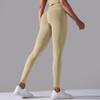 Sujetador deportivo con espalda cruzada de color sólido sin costuras de Amazon, ropa de yoga, traje para correr y fitness, conjunto de tres piezas para mujer