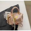 Bolso de Almohada Casual de Moda para Llevar en la Mano Primavera 2025 Nuevo Bolso de Hombro Elegante Estilo Trendy Minuto Color Sólido Bolso Bandolera
