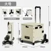 Carrito de Compras para Personas Mayores, Carrito de Compras de Supermercado, Carrito Plegable de Almacenamiento para Niños, Carrito de Mano para Vendedores Ambulantes y Entrega Express, Carrito para Acampar al Aire Libre