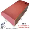 Máquina de coser de pedal antigua panel de escritorio soporte de madera maciza canasta para canillas persona volando mariposa abeja marca Peonía del Lago Oeste