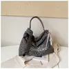Ruien Sacola de Moda com Bolinhas Nova Bolsa Casual Feminina Grande Capacidade Padrão Estrela Estilo Coreano Simples Bolsa de Ombro para o Dia a Dia