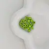 Contas Cilíndricas de Furo Reto Pintadas com Dopamina Contas Soltas DIY Contas Tubulares Artesanais Contas Espaçadoras Contas Tubulares Pulseira Colar Acessórios de Joias