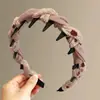 Faixa de Cabelo Doce Torcida com Pente para Crianças Meninas, Faixa Diária para Uso Externo, Prendedor de Cabelo Alto com Crânio, Acessórios de Cabelo que Não Apertam, Adereço de Cabeça