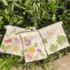 Frotado y Teñido de Hojas de Plantas DIY Toalla Cuadrada Herramientas y Materiales de Impresión de Tejidos para Niños de Jardín de Infancia y Actividades Padres-Hijos