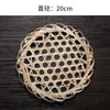 Esterilla hexagonal de bambú tejido con fondo antiadherente esterilla de bambú lámina de red de bambú varilla de bambú da de bambú red inferior de bambú olla de barro guiso pescado otro