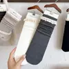Meias de renda com babados de comprimento médio para outono e inverno no atacado, meias femininas de cor sólida estilo faculdade japonesa