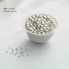 Pulsera de oro de 18 quilates, pulsera de cuentas brillante, joyería hecha a mano para DIY, accesorios para pulseras y collares, material, cuentas sueltas, venta al por mayor