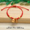 Puesto lugar escénico suministro de joyería hombres y mujeres este año cuerda de tres vidas cuerda de mano colgante de oro de imitación Festival del Bote del Dragón pulsera de cuerda colorida