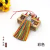 8cm Boquilla de Pescado Borla Aleación de Imitación Nudo de Gorra Colgante de Borla Encanto Accesorios