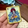 Tangka pintado a mano de Guanyin de Hotong, Tíbet, Nepal, Retrato de Tangka con Núcleo de Tarjeta 4*5