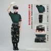 Traje de Camuflaje para Niños Niños Entrenamiento Militar Desarrollo al Aire Libre Campamento de Verano Ropa de Rendimiento de Fuerzas Especiales Primavera y Otoño