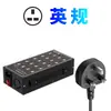 Cargador de Teléfono Móvil USB Multi-Puerto de 300W con 10 Puertos, Carga Rápida, Carcasa Metálica, Soporta Carga Rápida de Apple y Huawei