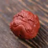 Contas para Pulseira de Argila Roxa Yixing, Enfeites para Animais de Chá, Contas de Buda Dahongpao Feitas à Mão, Pulseira Pixiu, Peça Decorativa para Homens e Mulheres