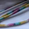 Sandalias de Cuerda de Algodón Rayadas con Tira de Pedrería al por Mayor para Fabricantes Accesorios de Joyería DIY Fila Recta Cuerda de Diamante Rayado Semicircular