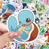 60 Pegatinas de Pato Pokemon Material para Carcasa de Teléfono Móvil Pokemon Pegatinas Impermeables