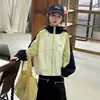 Chaqueta Cortavientos Gruesa Acolchada de Algodón Nueva para Otoño/Invierno para Niños Medianos y Mayores Ropa Exterior Cortavientos Casual para Exteriores Chaqueta de Estudiante Moderna
