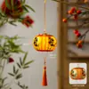 Colgante de Linterna de Caqui del Festival de Mediados de Otoño Nuevo Estilo 2026 Linterna de Flores Luminosa de Mano para Niños Decoración de Escena Exterior