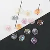 Perlas Imitación ABS Pétalos de Peonía Iridiscentes Cuentas Sueltas Hecho a Mano Materiales para Pasadores DIY Pasador Estilo Antiguo Accesorios para el Cabello