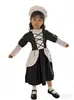 Conjunto de Doutor e Enfermeira Infantil Experimento Científico Jaleco Branco Fantasia Jardim de Infância Roupa Profissional para Role-Playing