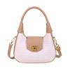 Bolso Cruzado de Hombro Único con Textura Estilo Francés para Mujer, Nuevo Primavera 2025, Bolso de Mano de Moda, Cartera de Cadena Cruzada para Mujer