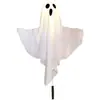 Luzes de LED Fantasmagóricas de Fantasma Pequeno para Decoração de Halloween, Montagem de Cena de Atmosfera de Terror para Festa no Pátio Externo