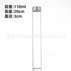 Botella de Tubo de Vidrio de Borosilicato de 30 mm Botella de Vidrio con Tapa de Rosca Cápsula de Polvo Botella para Cordyceps Botella de Empaque para Ginseng Americano Al por Mayor en Stock