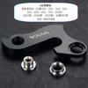 VXM Mountain Bike Tail Hook Liga de alumínio Lug Bicicleta Back Dial Velocidade Variável Garra Gancho Tail Hook Modificação