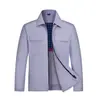 Chaqueta de Trabajo con Cremallera para Primavera Otoño Invierno para Hombre de Manga Larga Resistente al Desgaste Antiestática Ropa de Trabajo Exterior con Tiras Reflectantes Ropa de Protección Laboral