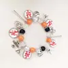 Pulseras de Cuentas de Equipo de la Liga Este de la MLB Philadelphia Phillies Mets Blue Jays Orioles Nationals Pulseras para Fans