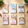 Notas Adhesivas de Combinación de Animales de Dibujos Animados Más Vendidas Transfronterizas, Notas Adhesivas de Forma Especial, Pegatinas Indicadoras Lindas, Pegatinas Infantiles con Adhesivo Fuerte