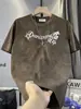 Nueva Camiseta de Manga Corta para Hombre de Verano, Cuello Redondo, Camiseta Sencilla Estampada, Holgada, Moderna, Versátil, Top Casual