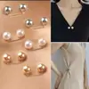 Broche de Hebilla de Cintura de Perlas para Mujer, Pin de Solapa Antiexposición, Pin de Fijación de Cintura, Herramienta de Ajuste de Cintura de Falda
