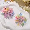 Accesorios para el Cabello Hechos a Mano con Lentejuelas de Girasol Coloridas y Llamativas, Pinzas para el Cabello, Pendientes, Accesorios de Flor para Zapatos de Mujer