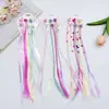 [En Stock] Accesorios para el Cabello Infantiles Ins Coloridos Peluca Personalizada Combinación de Trenzas Pasador Trenzado Femenino Lindo Juego de Pasadores