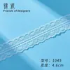 Accesorios de Encaje de 3-20 cm de Ancho Nuevos de Nylon Blanco y Negro Borlas para Ropa de Bebé Brocado Espesado Accesorios para el Cabello Material para Cinturones