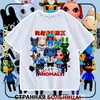 Nueva camiseta de manga corta para niños del juego de Roblox Animal Hospital, top moderno