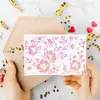 AliExpress internacional novo 8 peças textura flor pintura modelo diário de arte diy pintura oca modelo tema