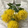Decoração de casamento Studio Pin Flower da Estrada das Flores Imperiais material de arranjo mesa de jantar em casa flores artificiais de plástico