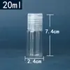 Venta al por mayor del fabricante 30 50 100 ml Botella de plástico transparente con tapa abatible para sub-embotellado de loción cosmética y champú