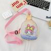 2024 Nova Moda Menina Verão Bonito Desenho Animado Bolsa de Ombro Crossbody Casual Ao Ar Livre All-match Bolsa de Peito