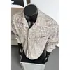 Chegada Nova Outono 2026 Estilo Hong Kong Camisa de Veludo Manga Longa Oversized M-5X HC26632-Especial P30
