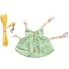 Roupas Transfronteiriças para Pets, Roupas de Coelho Modernas, Roupa Decorativa para Gatos e Coelhos de Orelhas Caídas, Conjunto de Coleira para Sessão de Fotos ao Ar Livre
