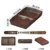 Série Montanha e Natureza de Melamina Taisun: Prato de Mesa para Fondue Estilo Rústico, Prato de Madeira Gengibre com Carne, Prato de Carne para Fondue, Prato de Carne Grelhada
