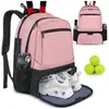 Bolsa de Raquetas Deportivas para Cross-Border de Venta Caliente Mochila Deportiva con Múltiples Compartimentos para Viaje Almacenamiento Independiente para Zapatos