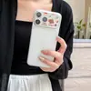 Película Protectora de Lente Estilo Dibujo Animado Adecuada para Apple 18P/18Pm/17P/17Pm, Diseño Lindo de Puntos, Resistente a Rayones y al Desgaste