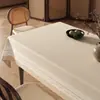 Toalha de mesa estilo Wabi-sabi, impermeável, à prova de óleo, lavável, resistente ao calor, toalha de mesa estilo japonês, luxo leve, toque de alta qualidade, pano protetor para mesa de centro de sala de estar