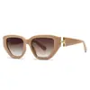 Gafas de Sol Cuadradas de Comercio Exterior Fotografía Callejera Europea y Americana Gafas de Sol de Lujo de Moda Gafas de Sol Transfronterizas Lh