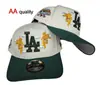 Popular en el comercio exterior, gorra de béisbol AA de alta calidad con logo de los Yankees, visera curva elegante, gorra ajustable para proteger del sol para hombres y mujeres